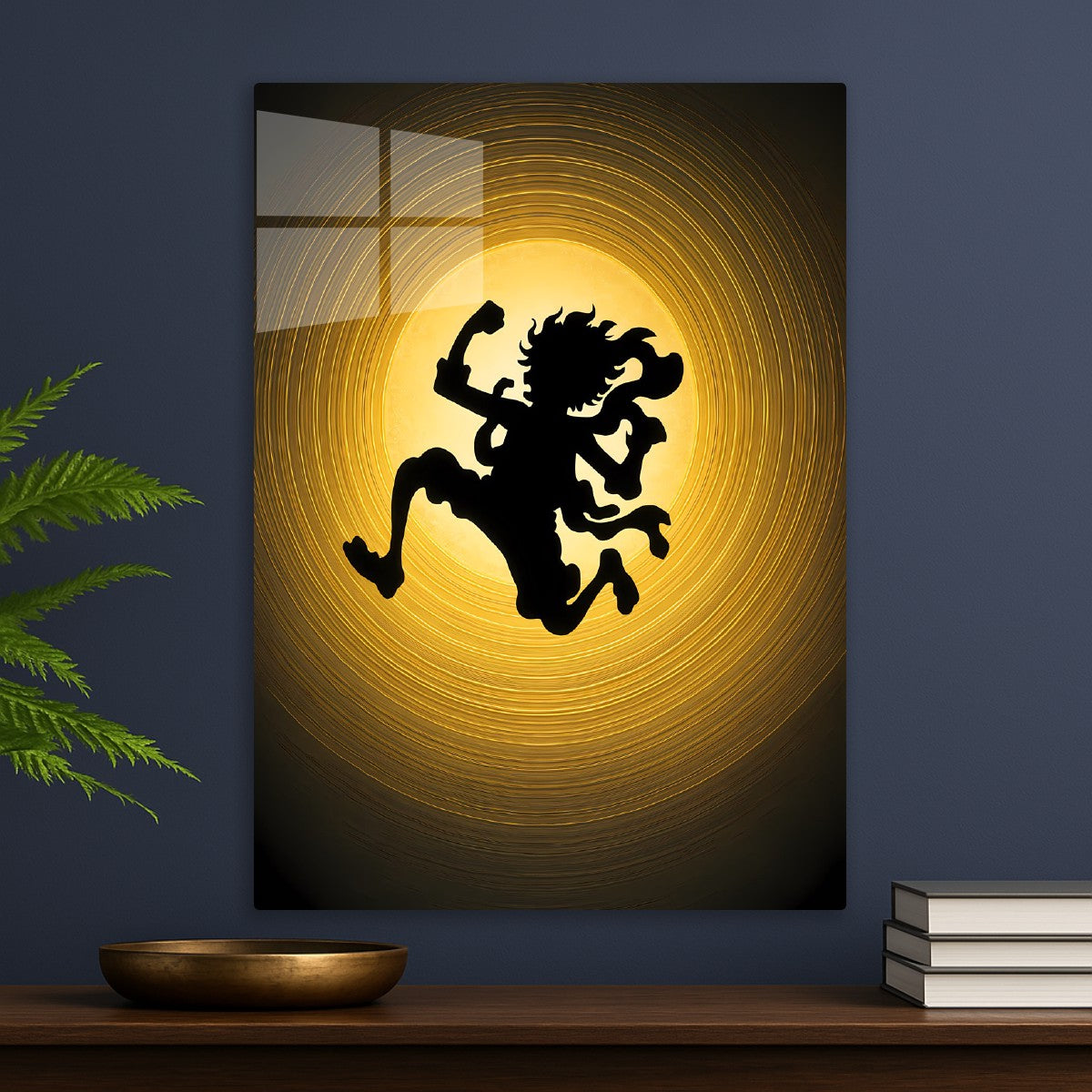 Golden Dawn – Luffy Silhouette