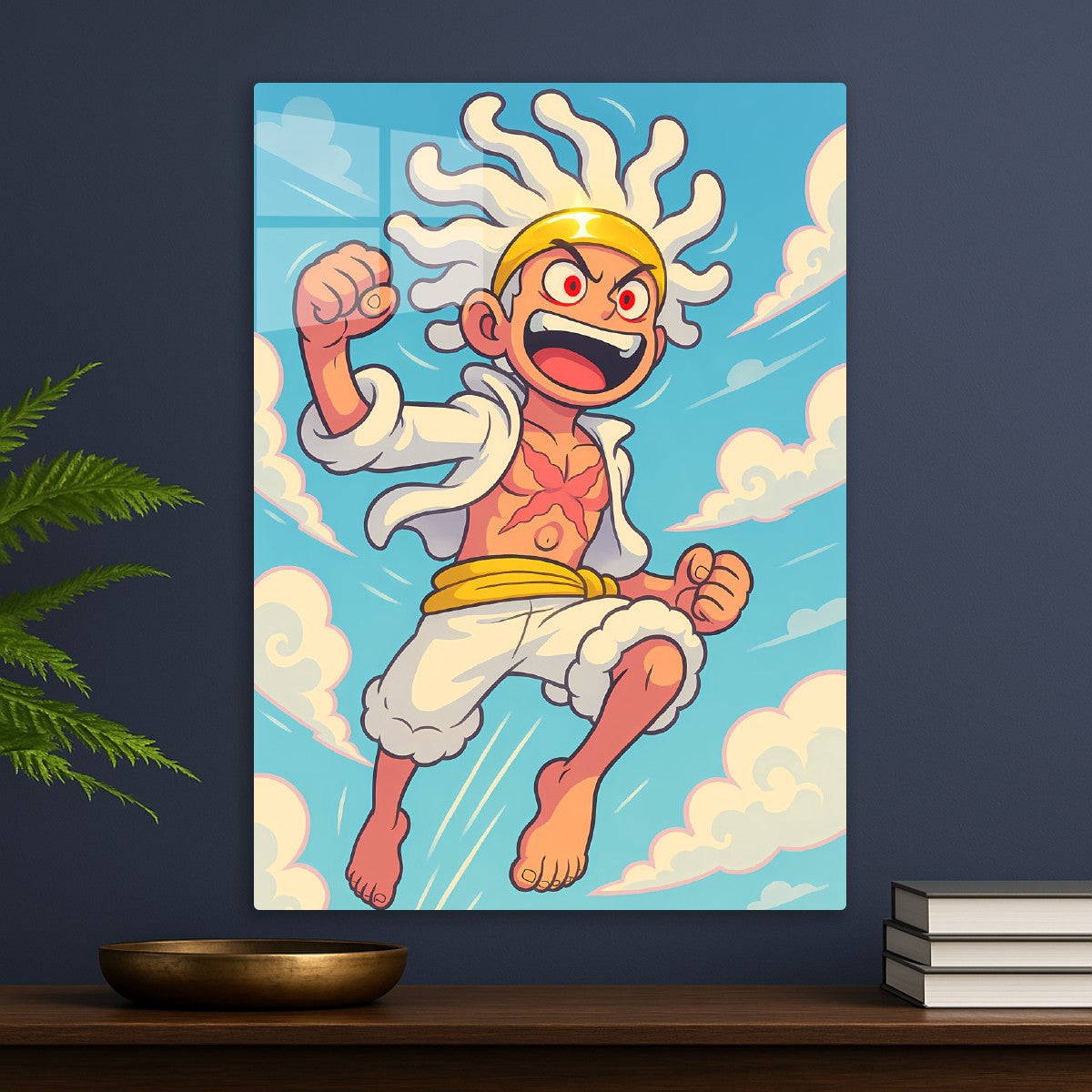 Golden Ascent – Luffy Gear 5, One Piece