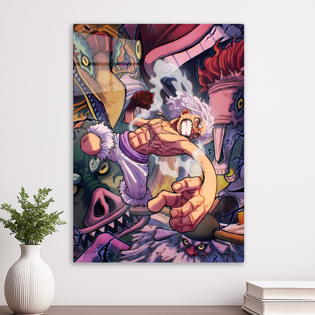 Luffy gear 5 nika, One Piece