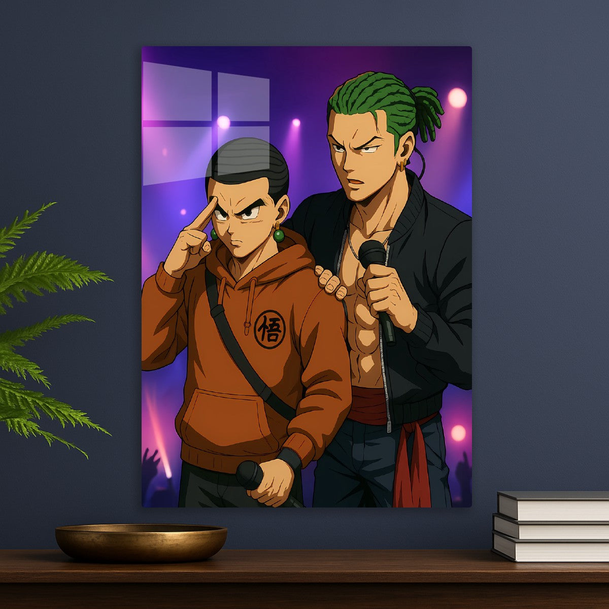 Goku & Zoro on Stage