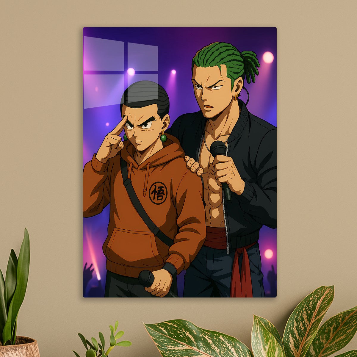 Goku & Zoro on Stage