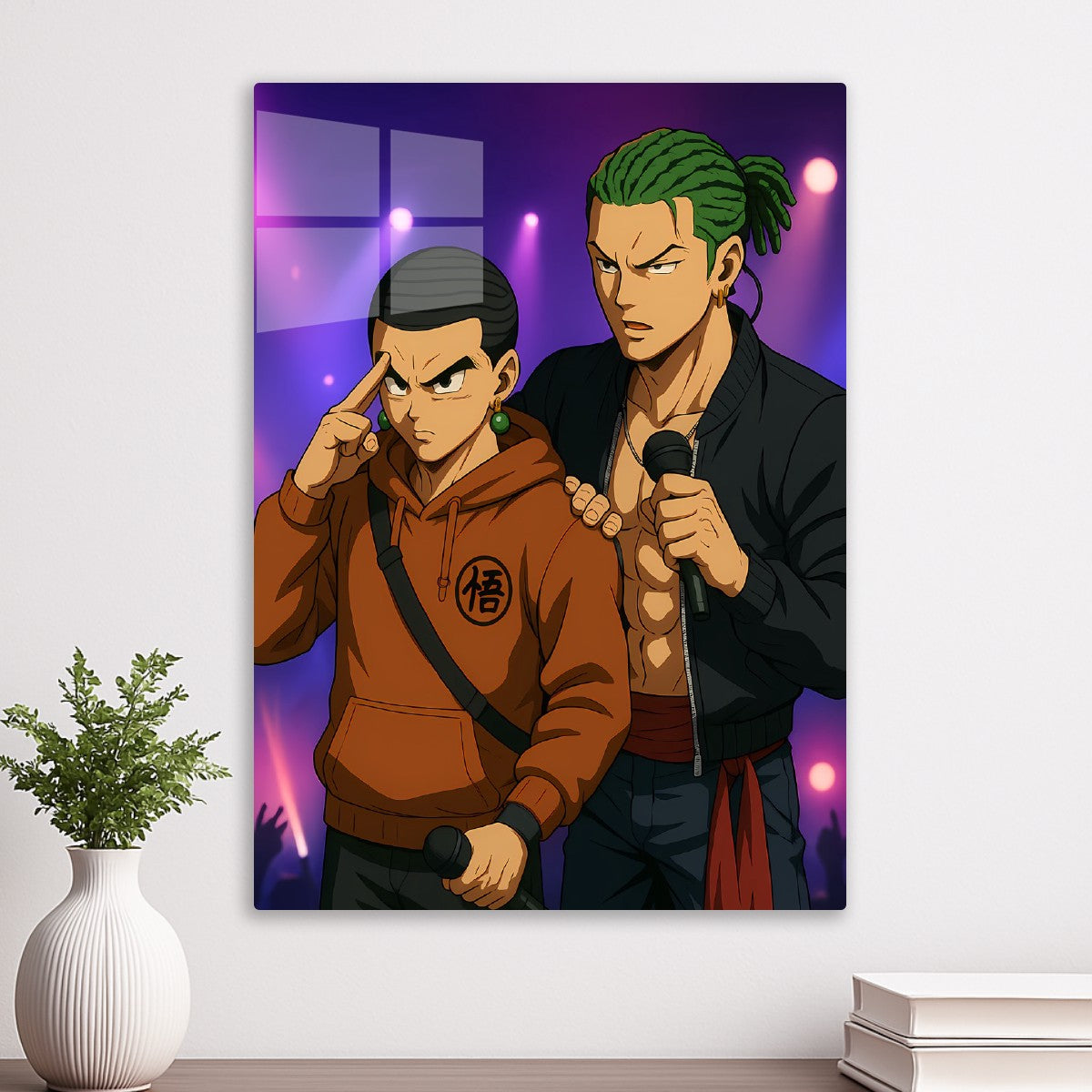 Goku & Zoro on Stage