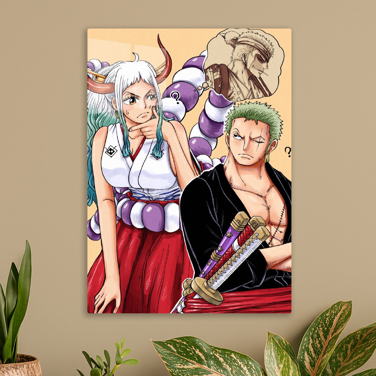Yamato and Roronoa Zoro, One Piece 