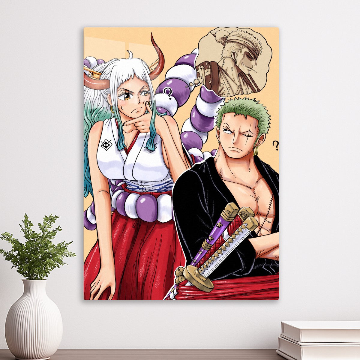 Yamato and Roronoa Zoro, One Piece 