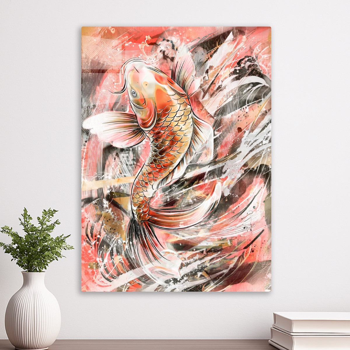 Ascend Through the Torrent Koi