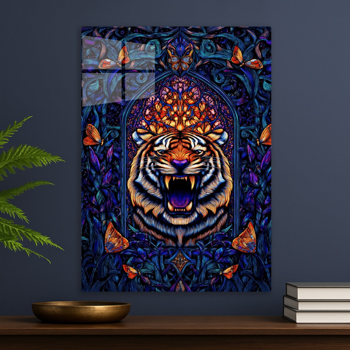 Roar of the Crowned Wild Lion