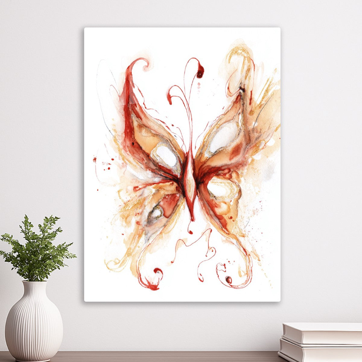 Watercolour butterfly 