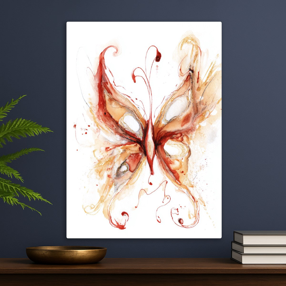 Watercolour butterfly 