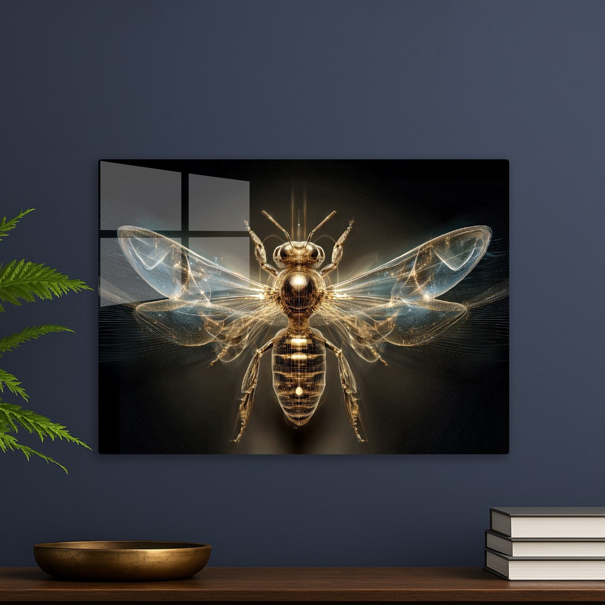 Glistening Golden Bee