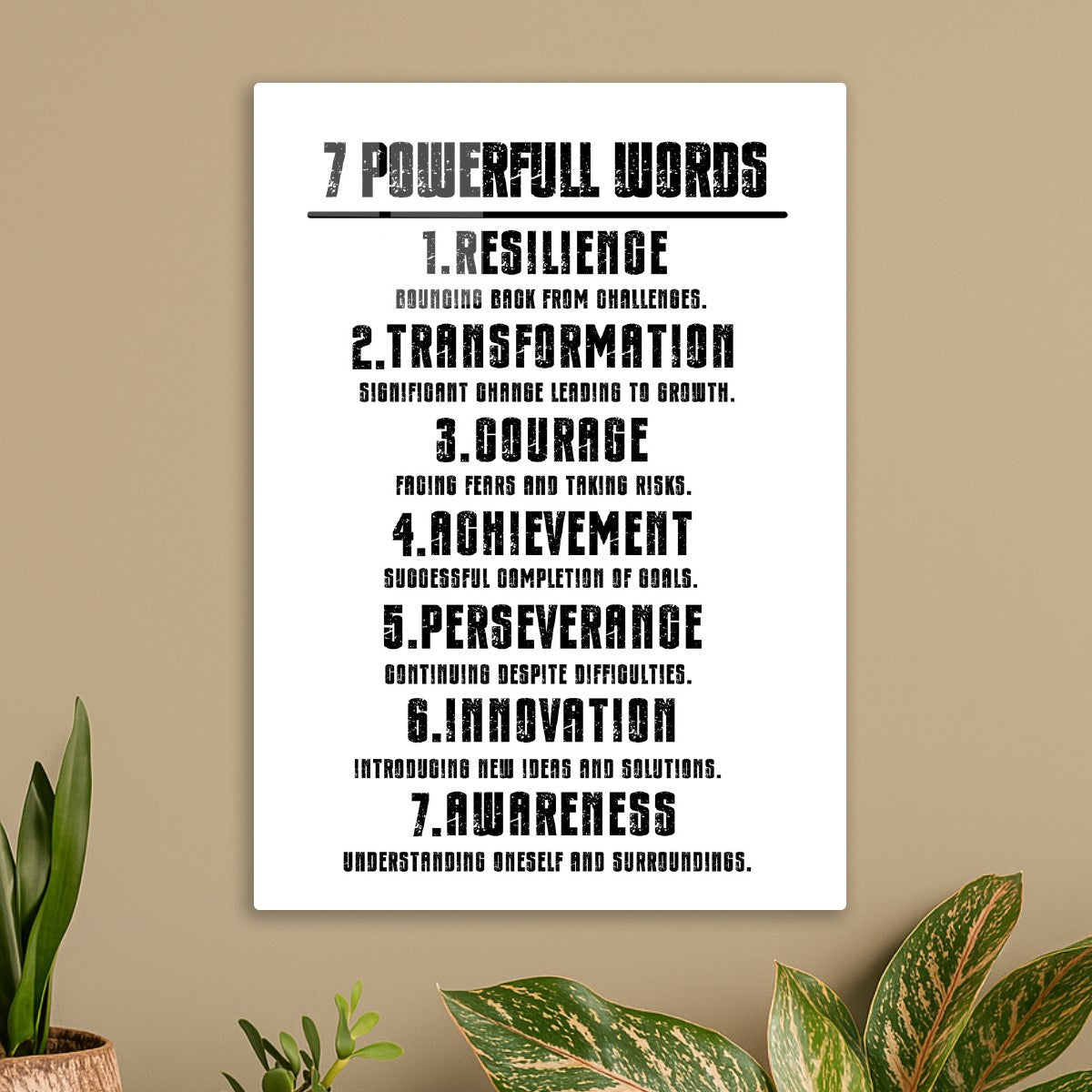 7 Powerful Words