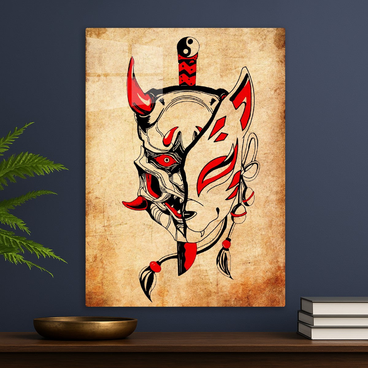 Japanese Oni Mask