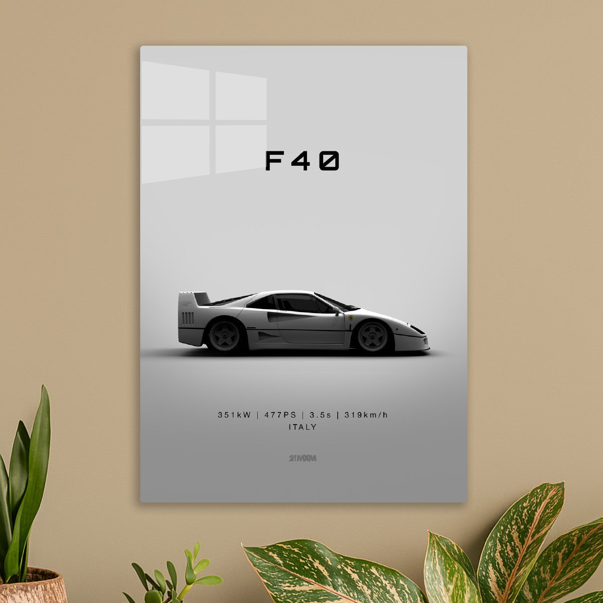 Ferrari F40 1992 - White