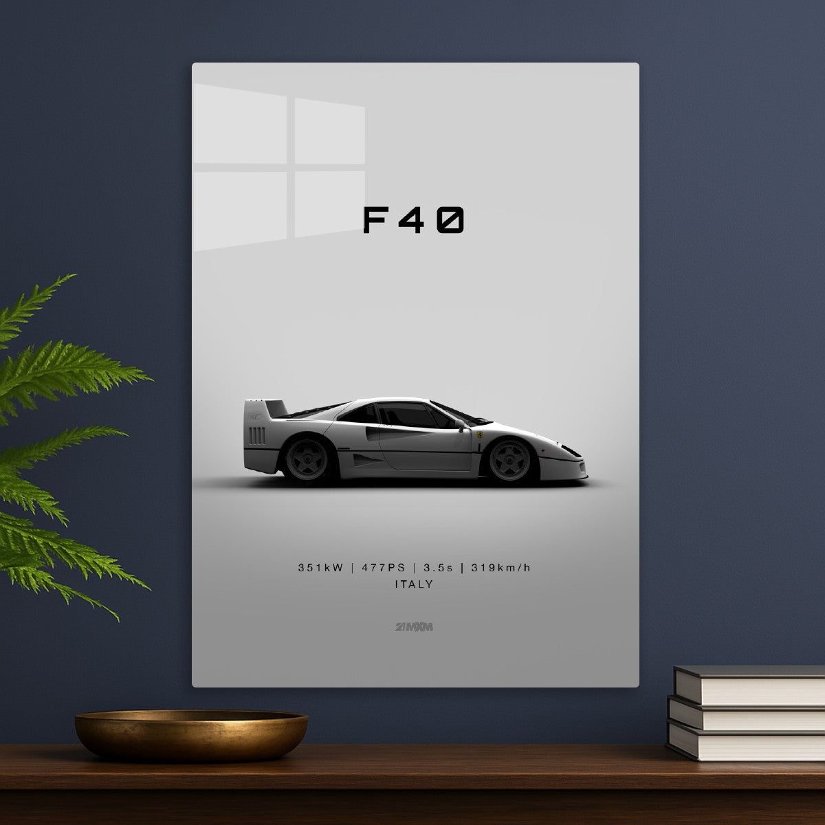 Ferrari F40 1992 - White