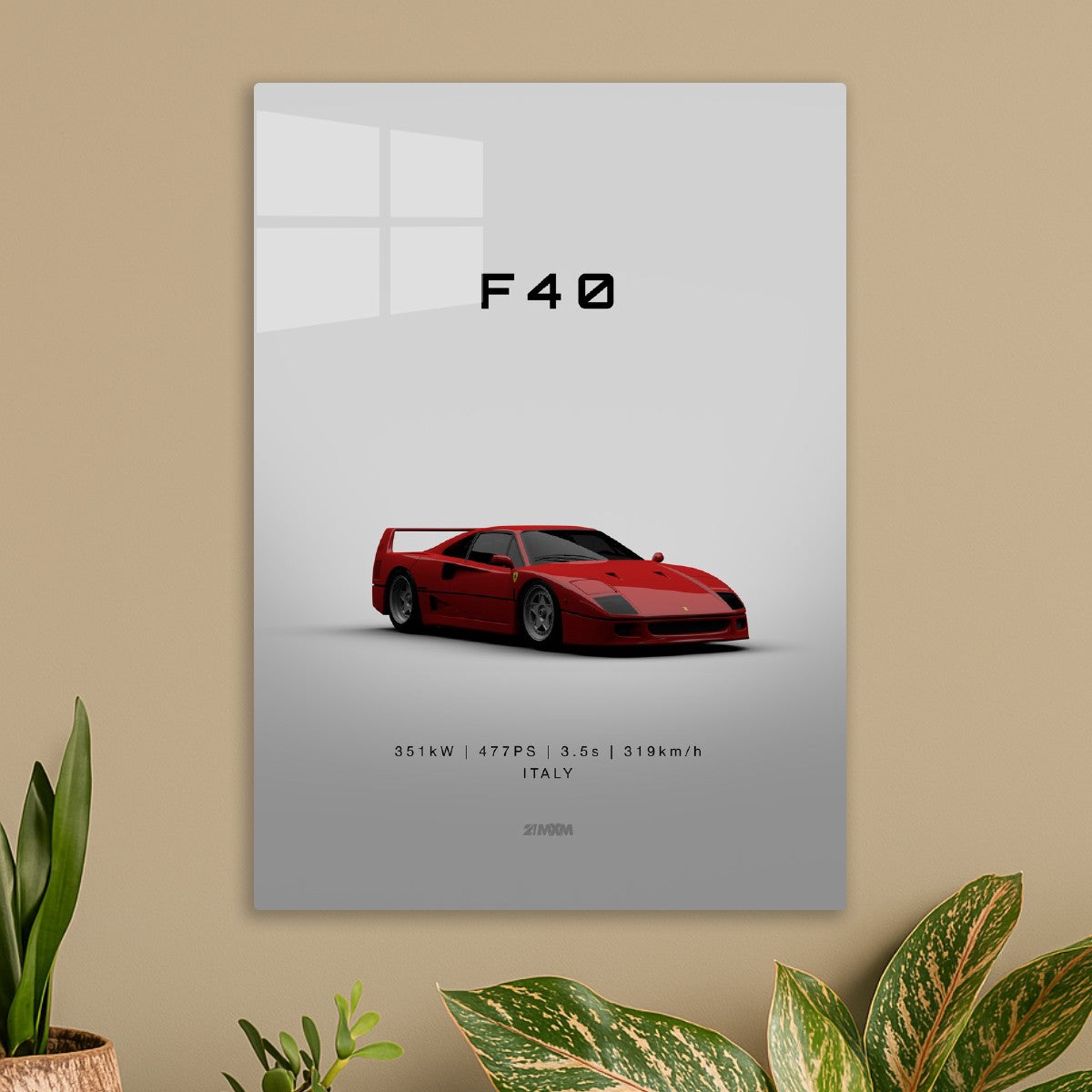 Ferrari F40 1992 - Red Front