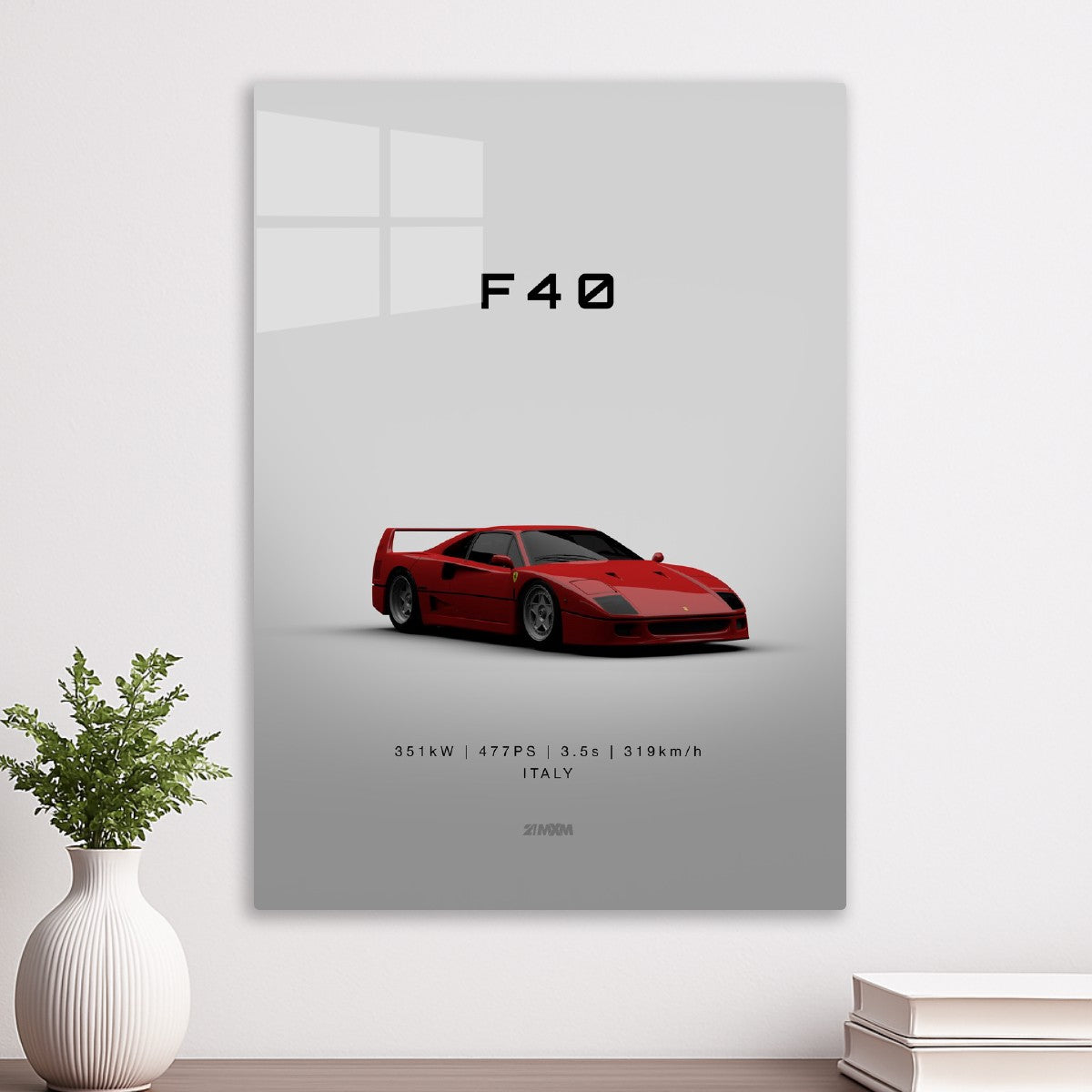 Ferrari F40 1992 - Red Front