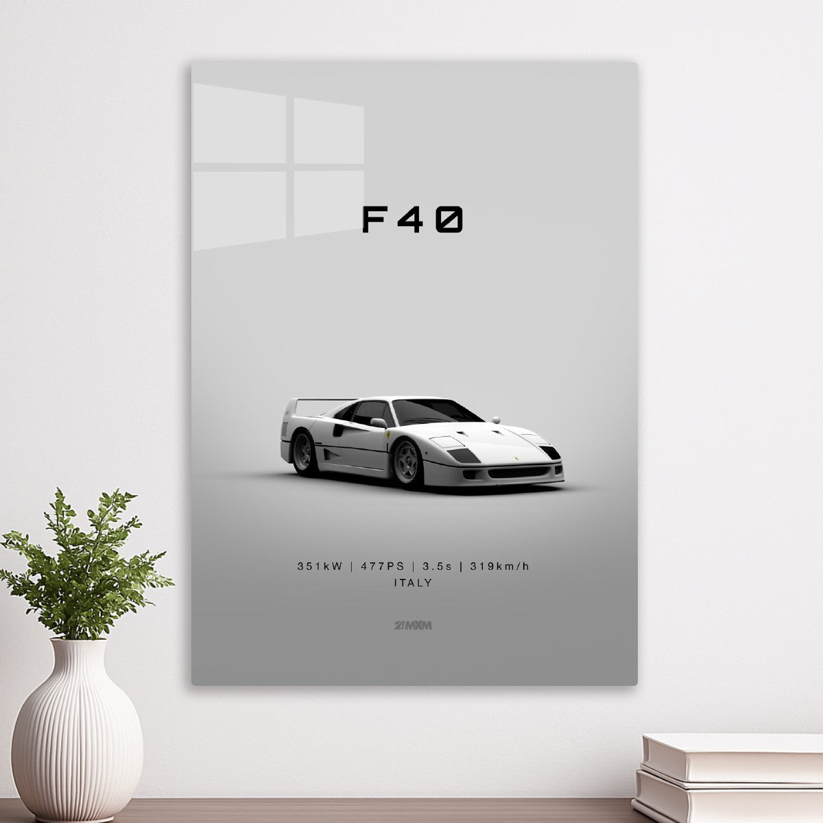Ferrari F40 1992 - White