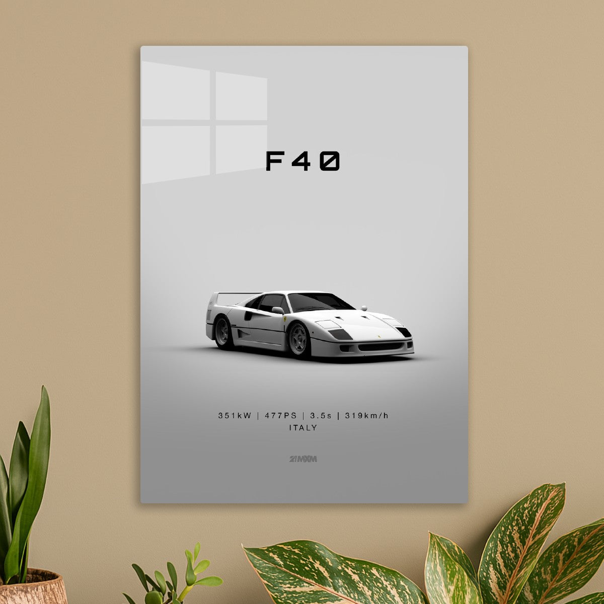 Ferrari F40 1992 - White