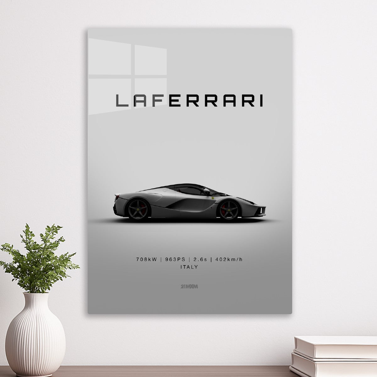 Ferrari LaFerrari White