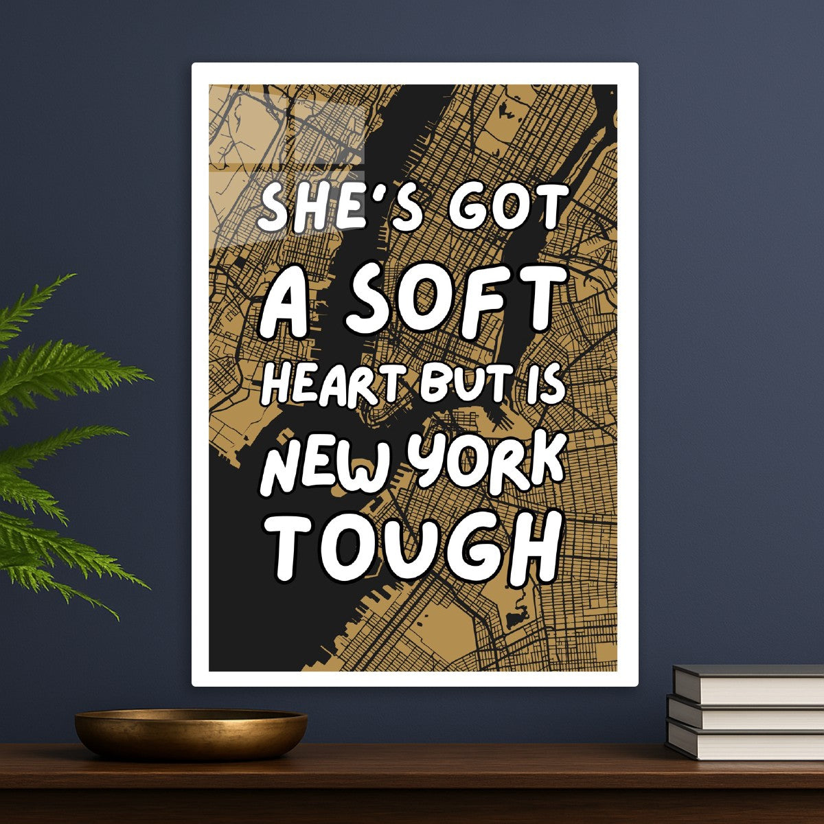 She's got a soft heart