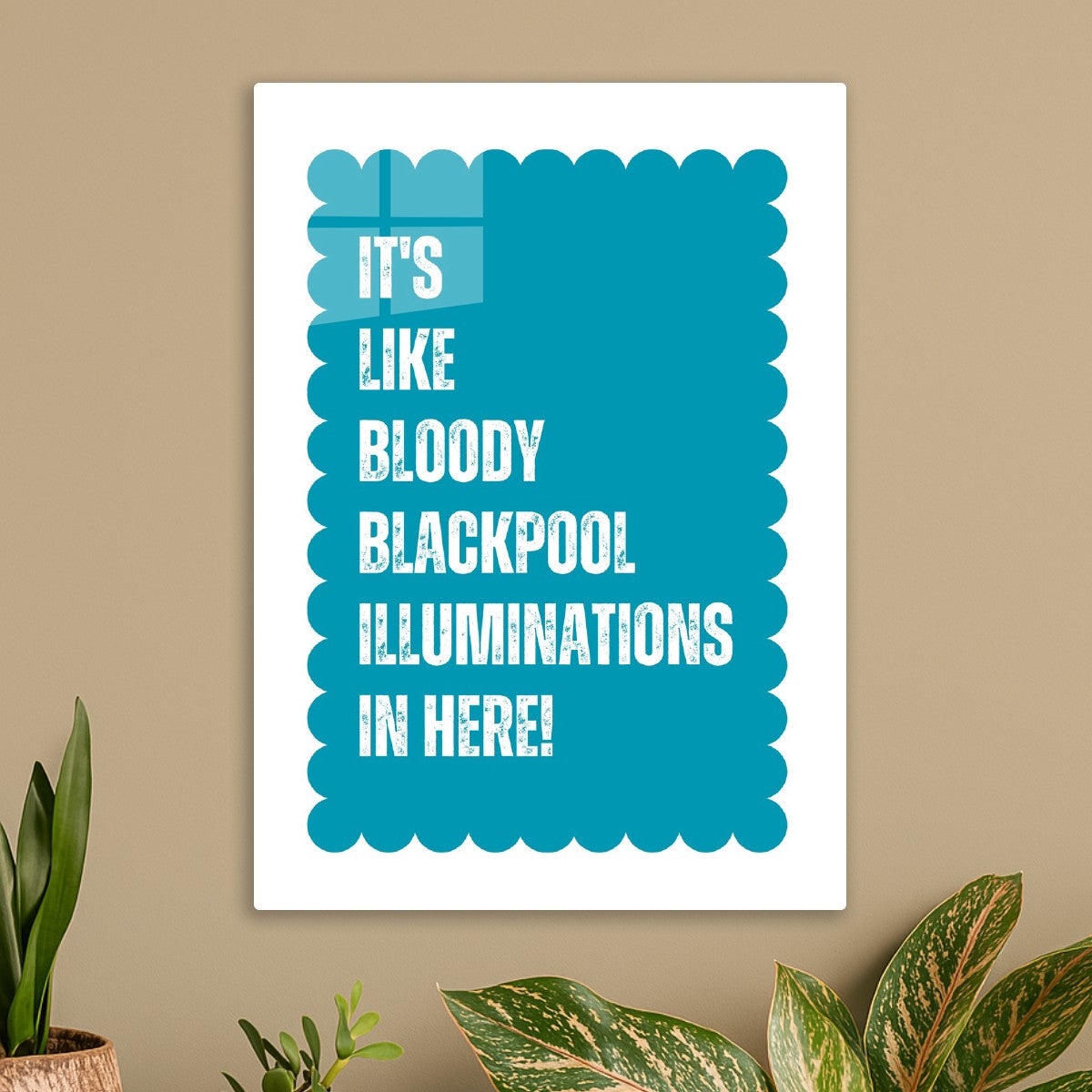 it's like bloody blackpool