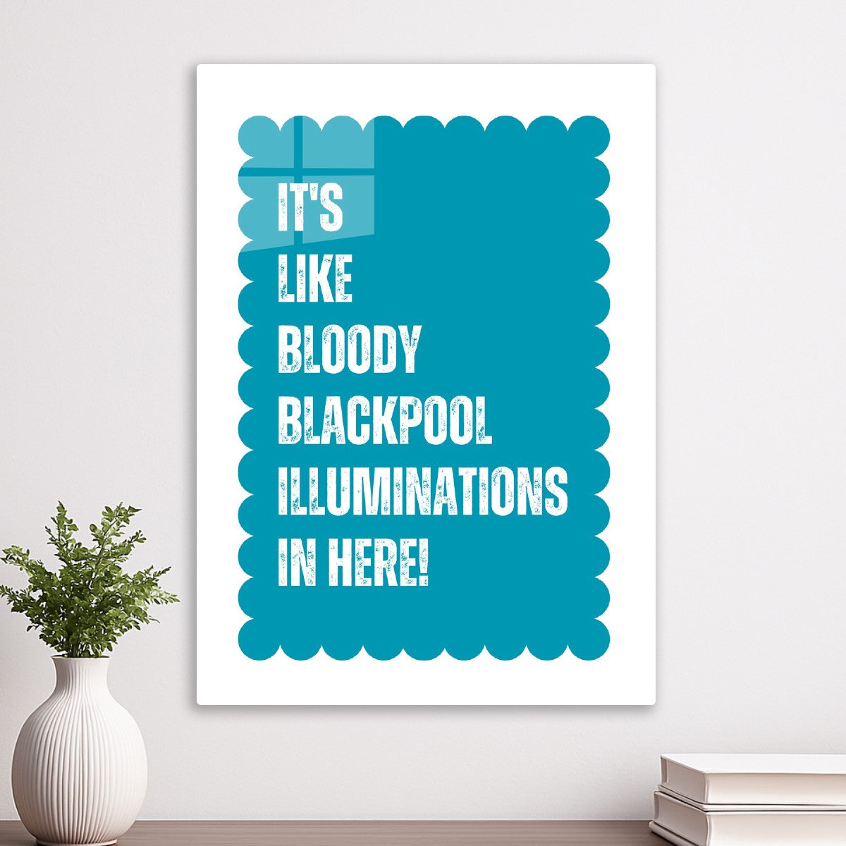 it's like bloody blackpool