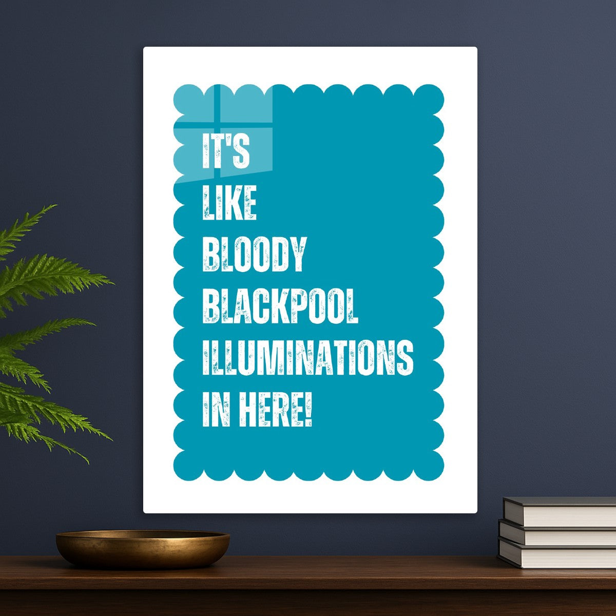 it's like bloody blackpool