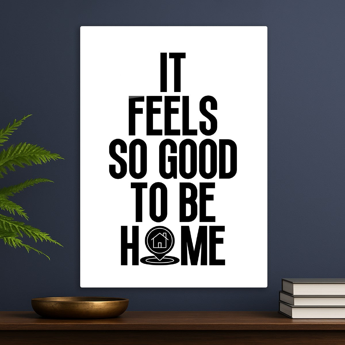 It feels so good to be home