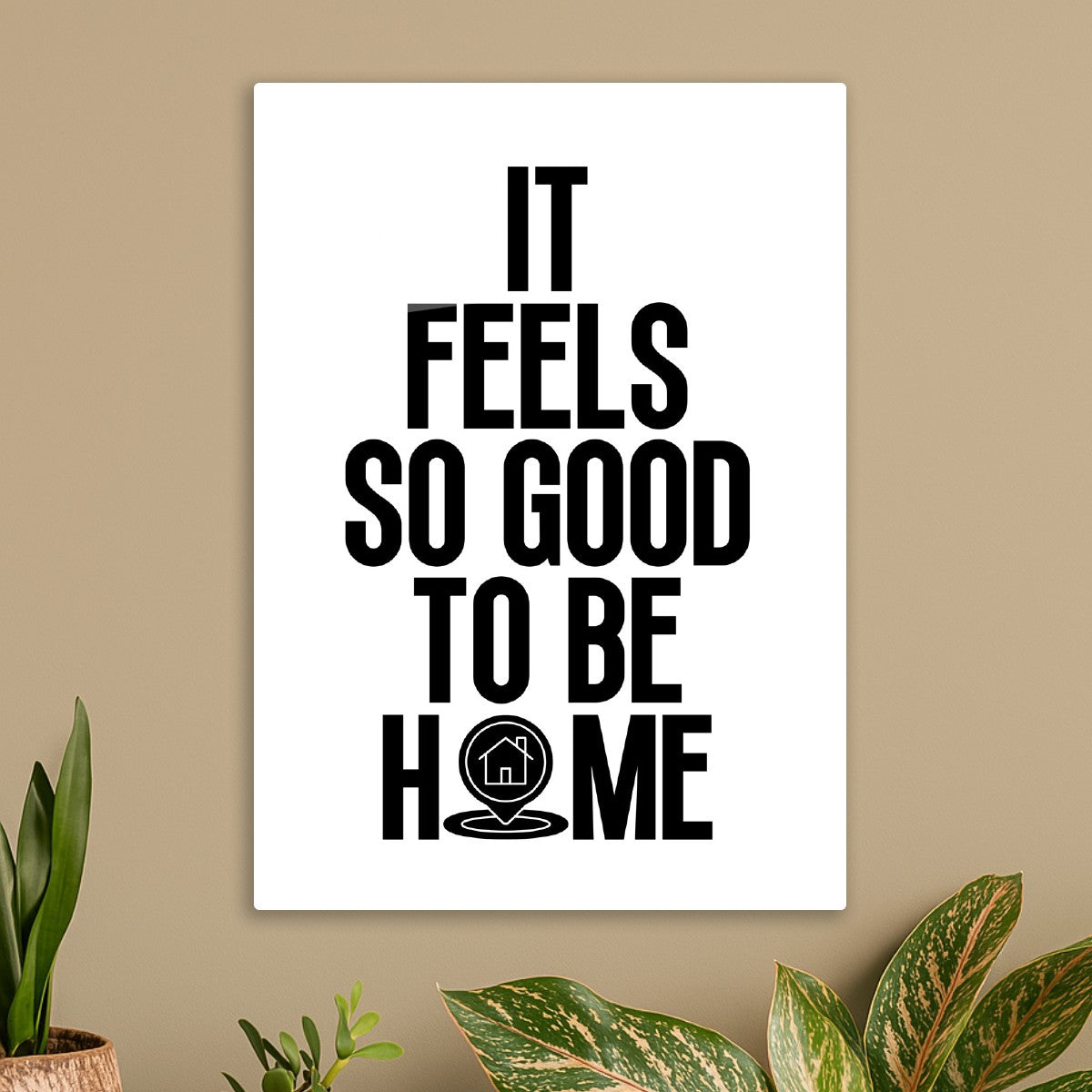 It feels so good to be home