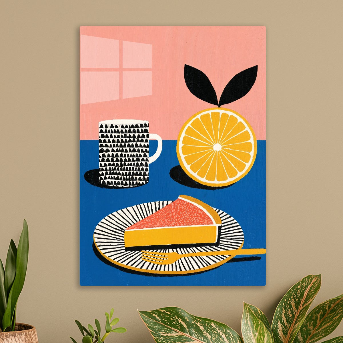 Citrus Tart & Coffee Print