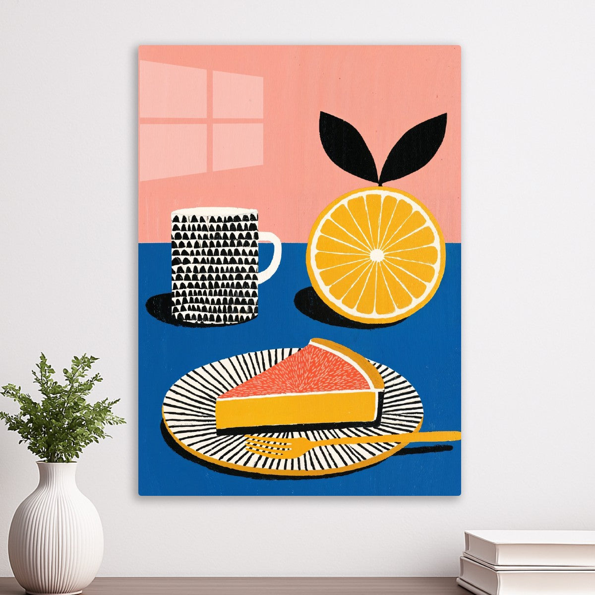 Citrus Tart & Coffee Print