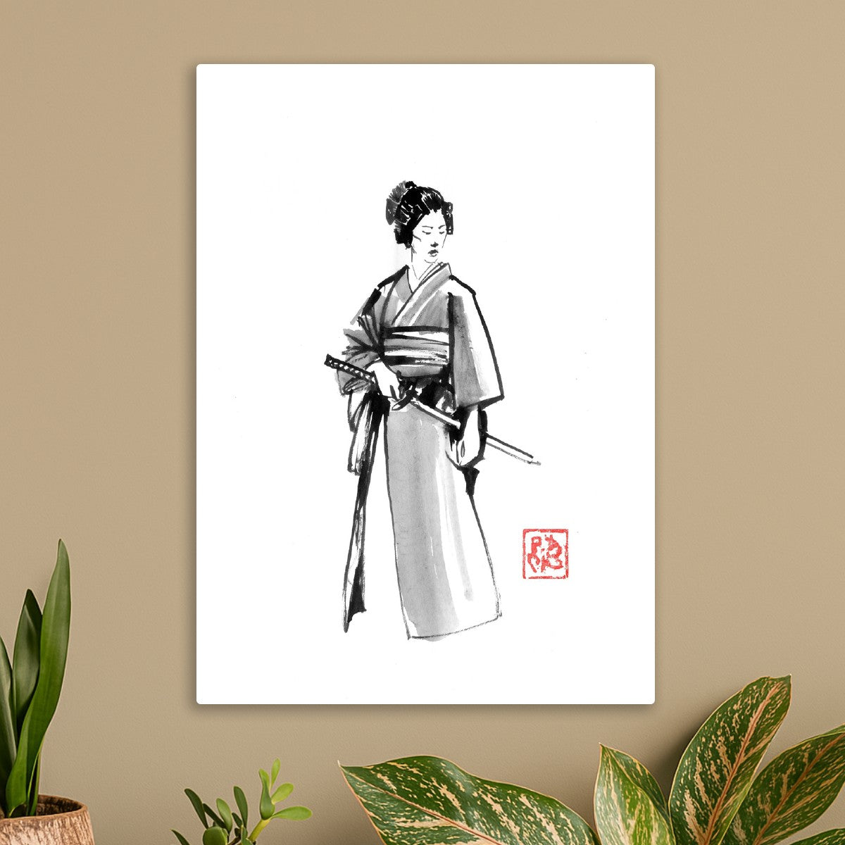Geisha samurai