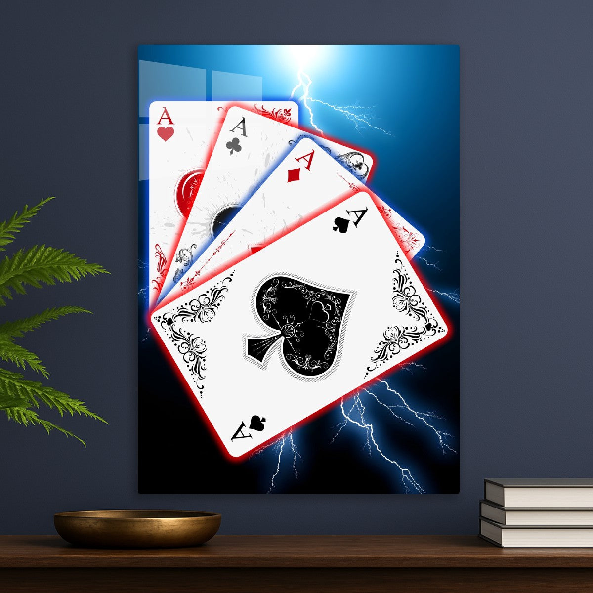 Four Aces Playing Cards