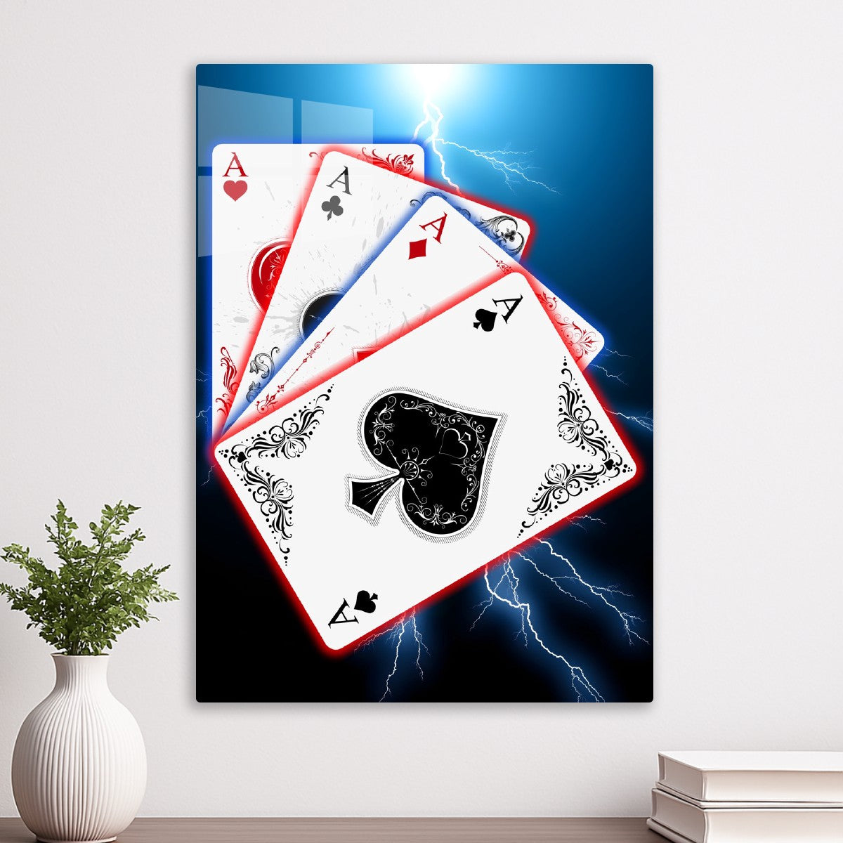 Four Aces Playing Cards