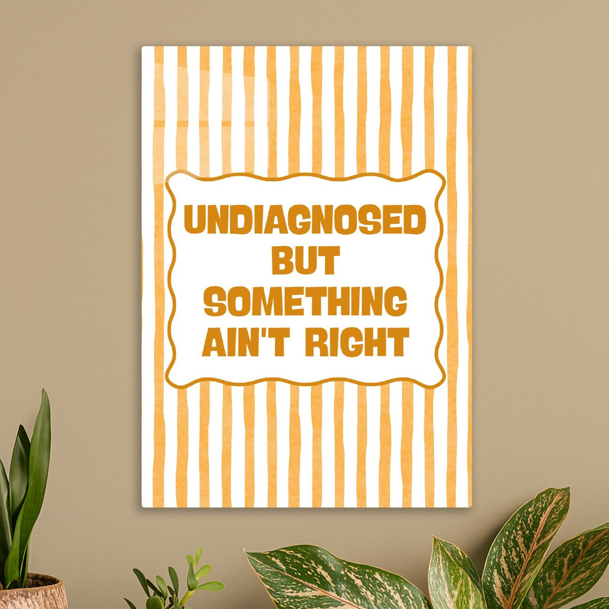 Undiagnosed but something