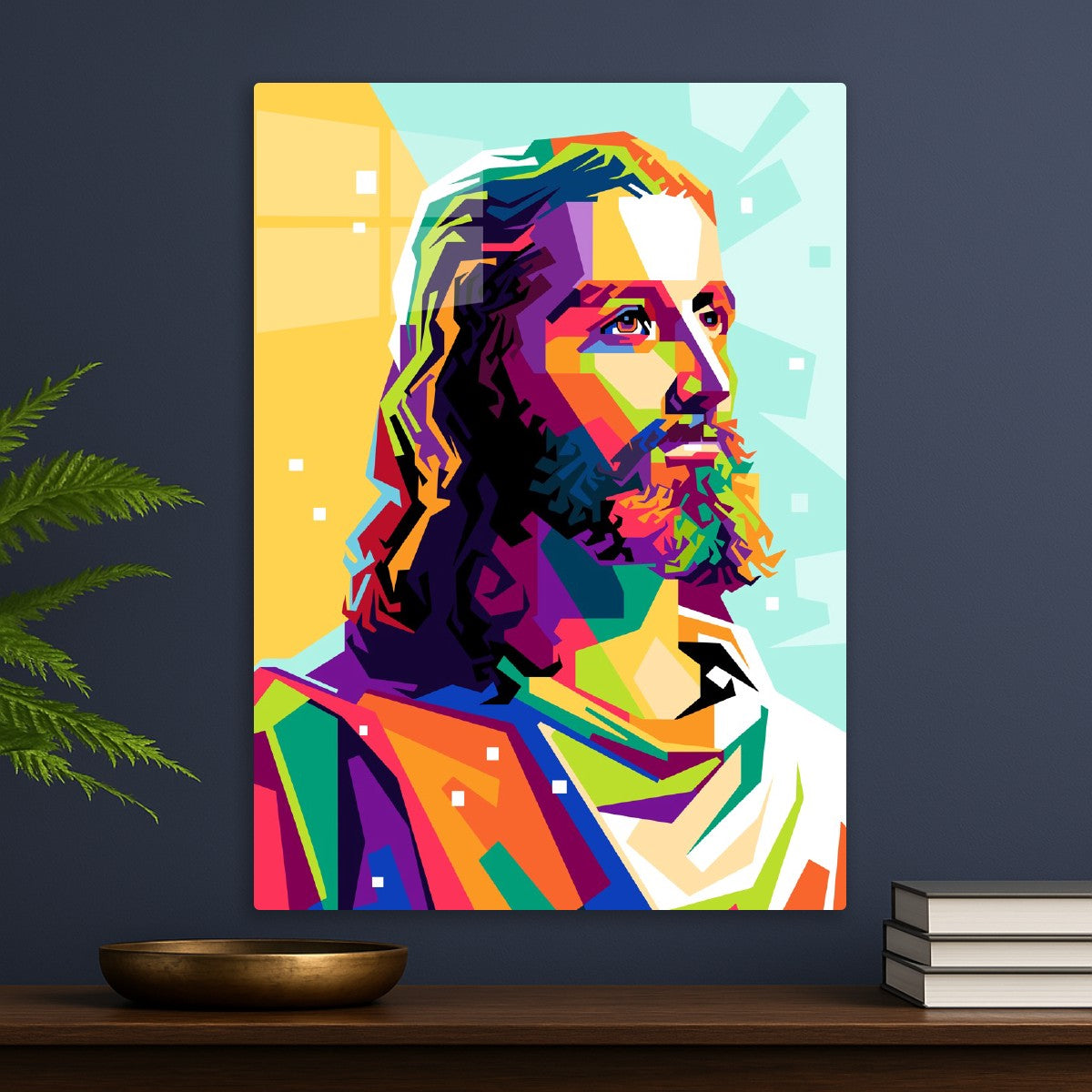 Jesus Portrait Pop Art