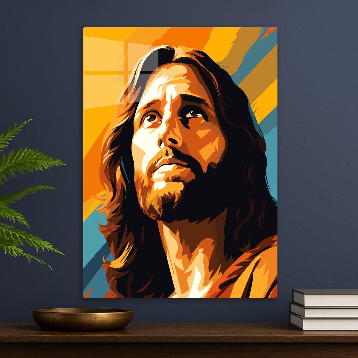 Bold Portrait King Jesus