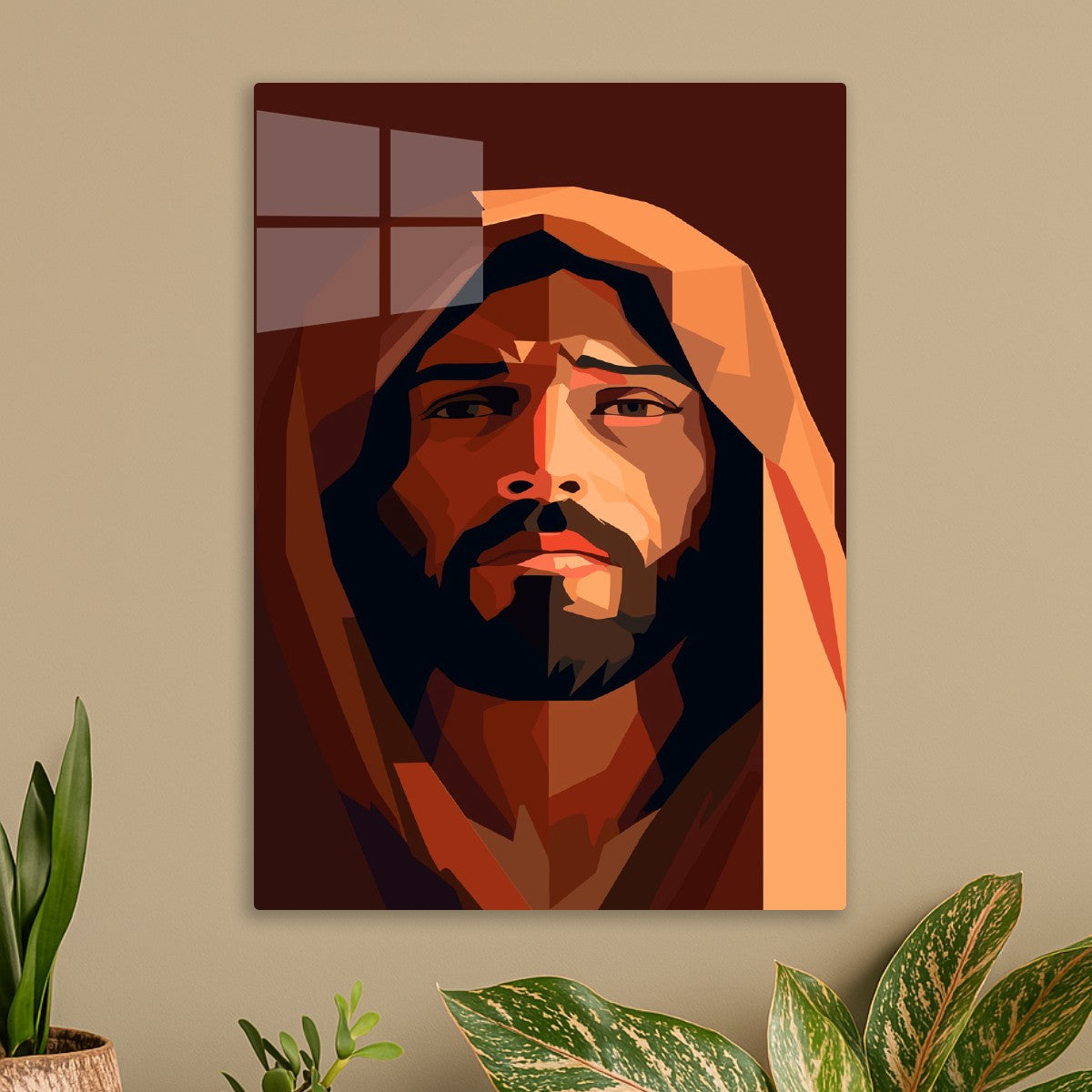 Minimalist Sacred Jesus