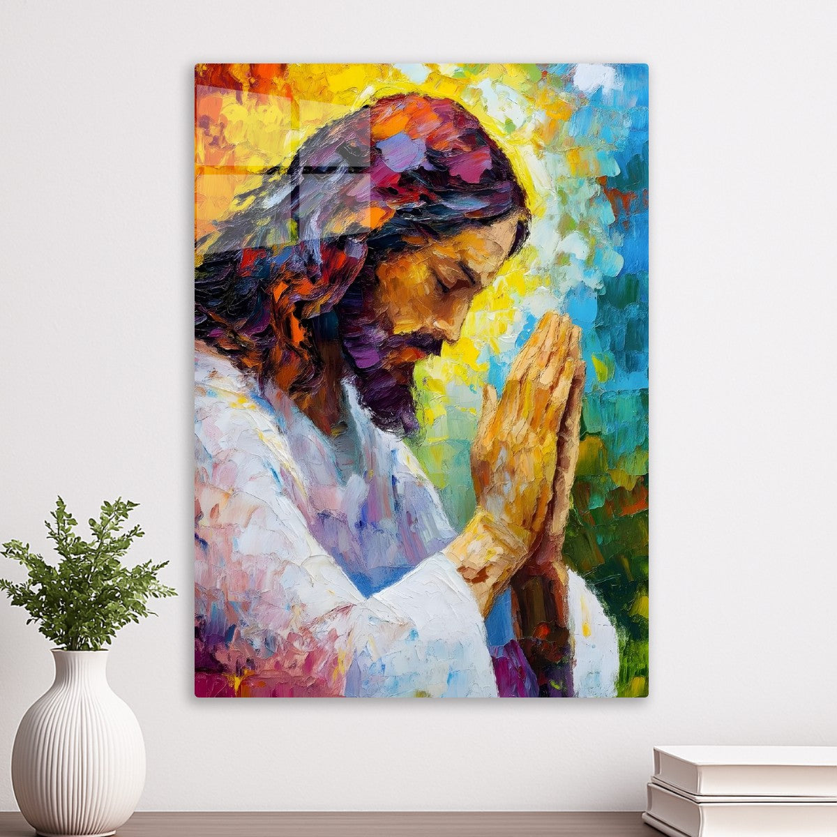 Prayer in Jesus Impasto
