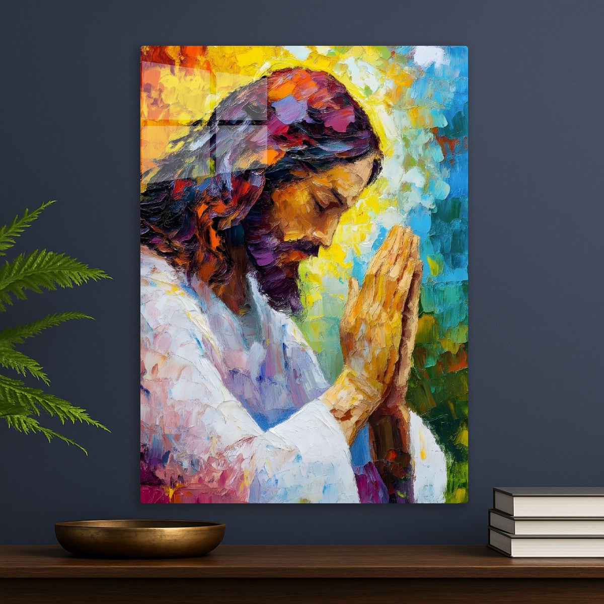 Prayer in Jesus Impasto