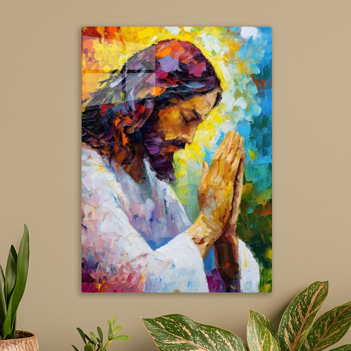 Prayer in Jesus Impasto