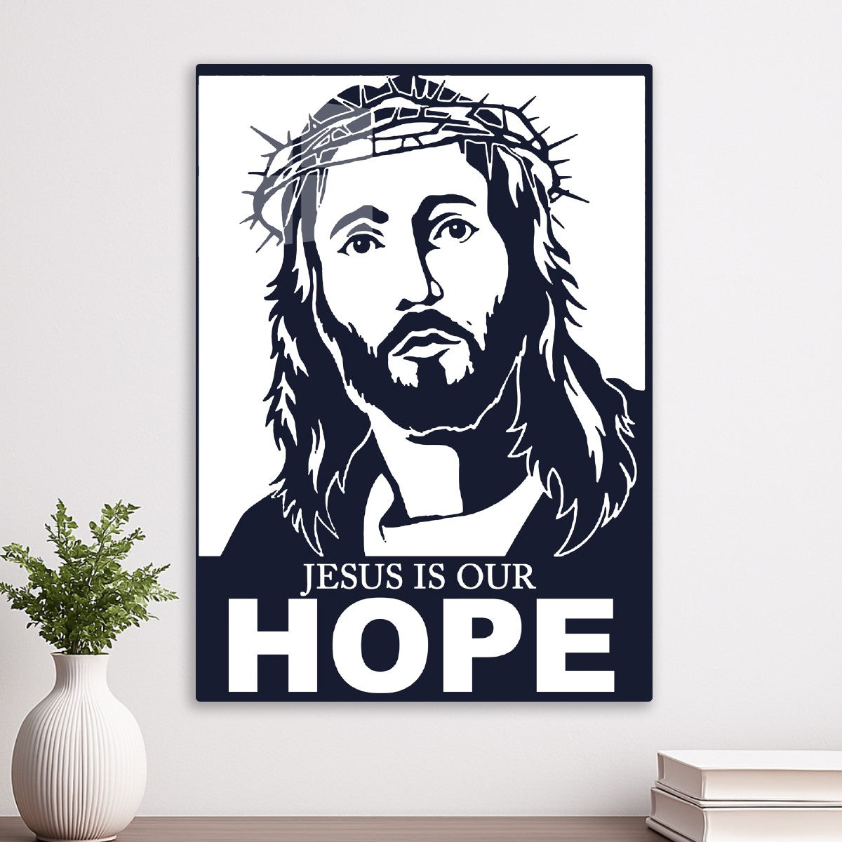 Jesus is Our Hope Art