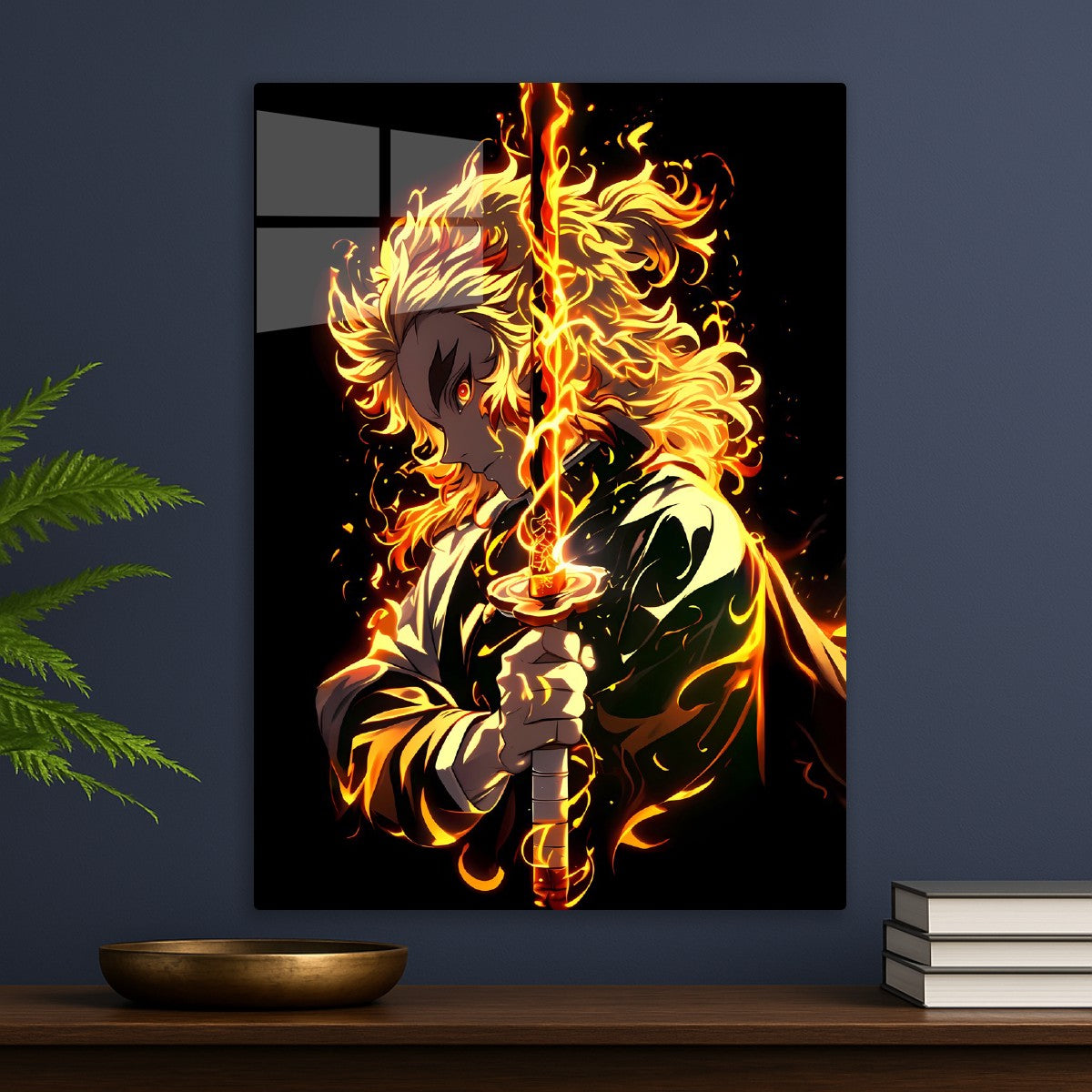 Kyōjurō Rengoku fire form, Demon Slayer Kimetsu no Yaiba