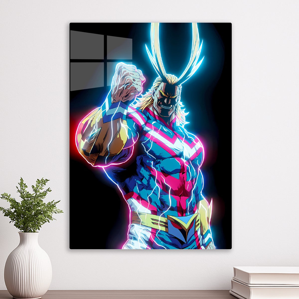 All Might portrait, My Hero Academia
