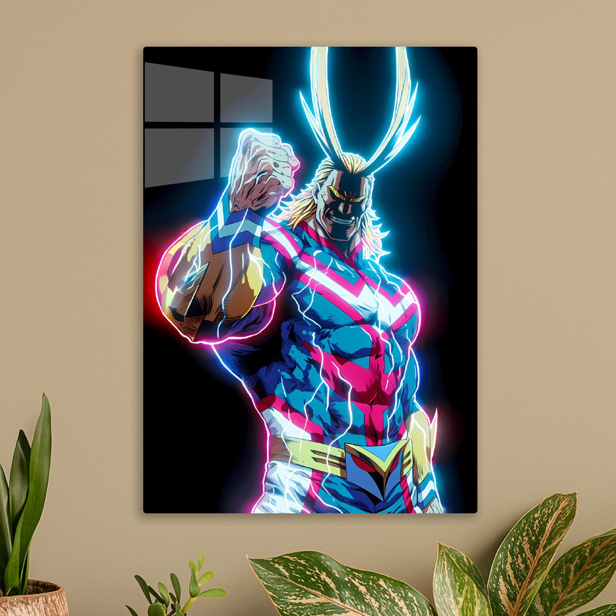 All Might portrait, My Hero Academia