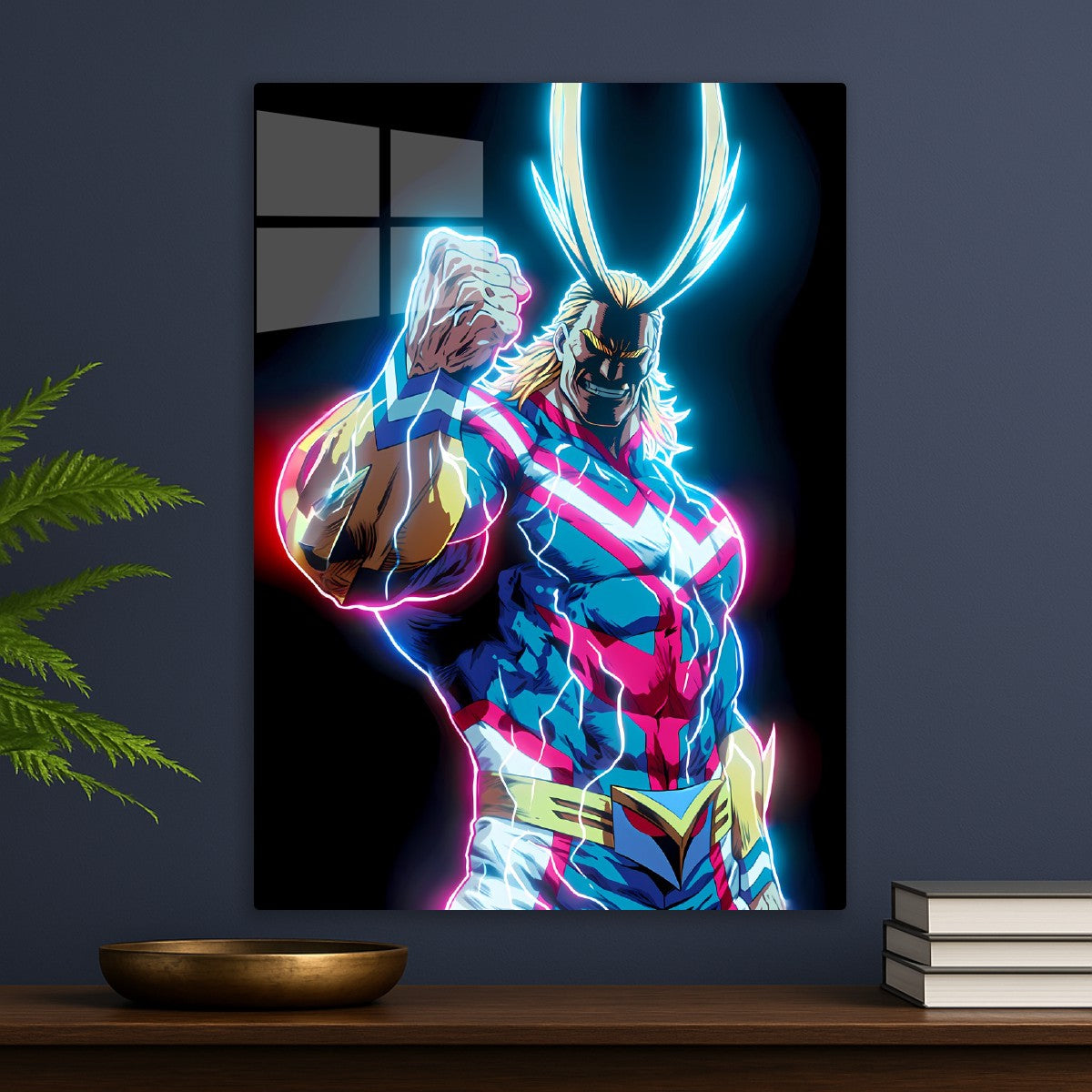 All Might portrait, My Hero Academia