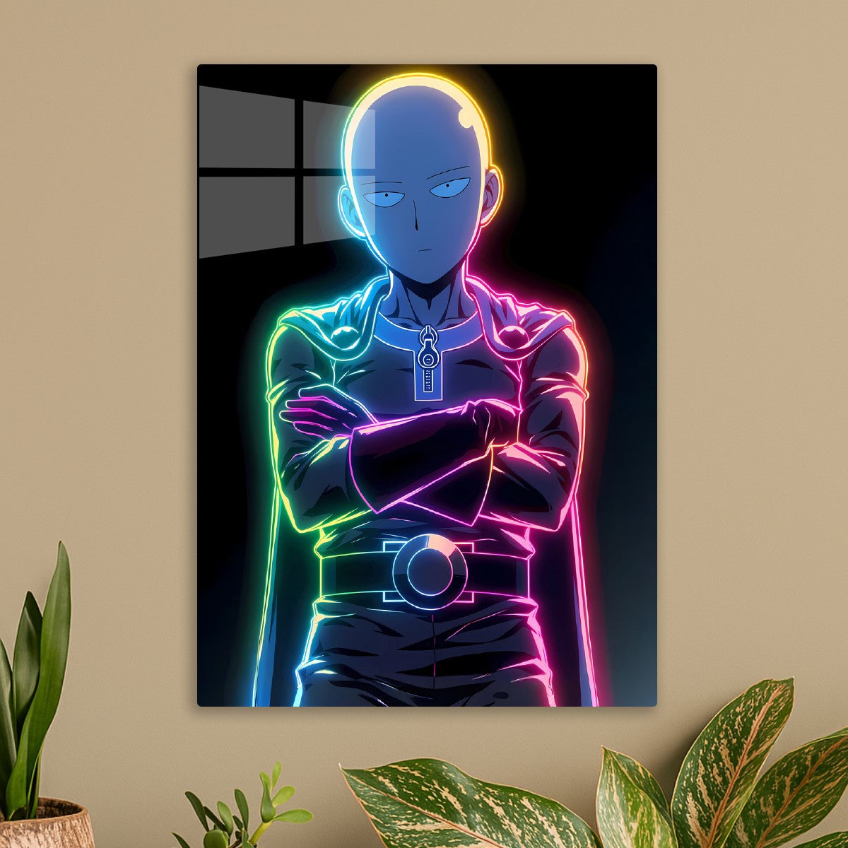 Saitama flex, One Punch Man