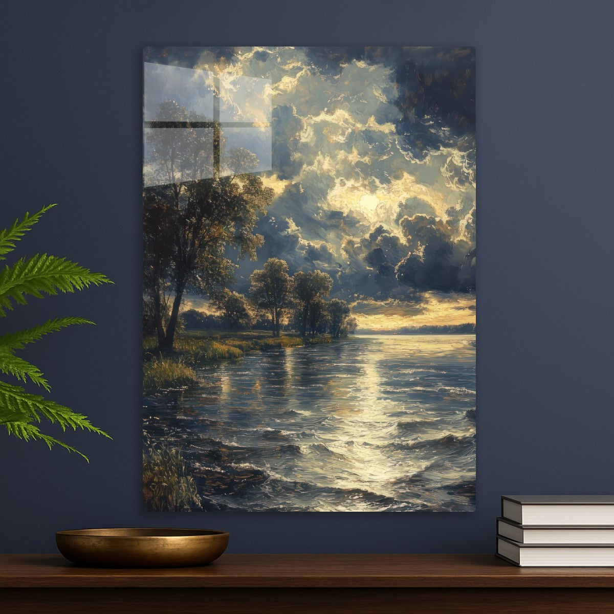 Stormlight Over the River