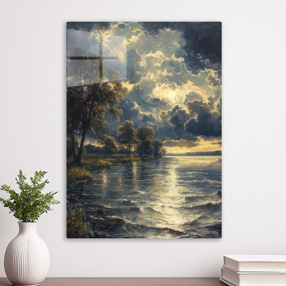 Stormlight Over the River