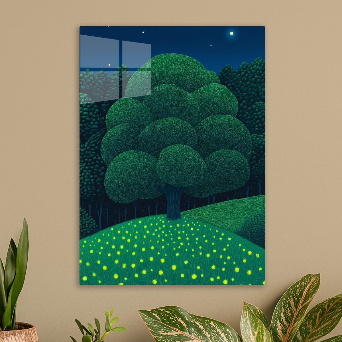 Stipple Firefly Tree