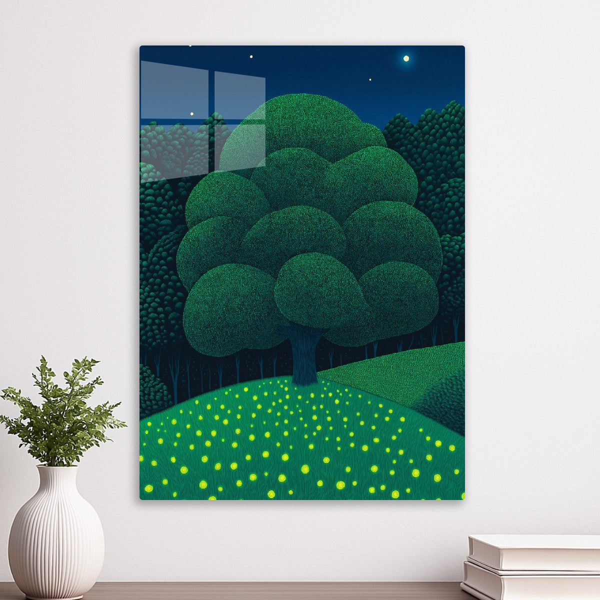 Stipple Firefly Tree